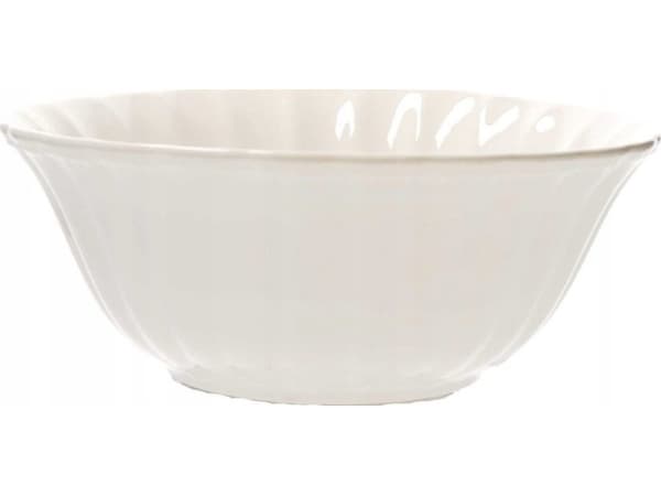 NPC Puola 2 Ducale-salaattikulhoa - Valkoinen, 23 cm