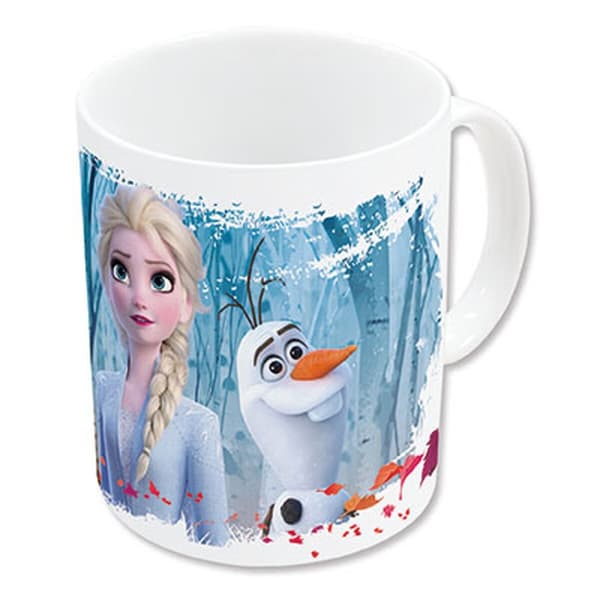 Koppar Frozen Believe 325 ml Lila Keramik
