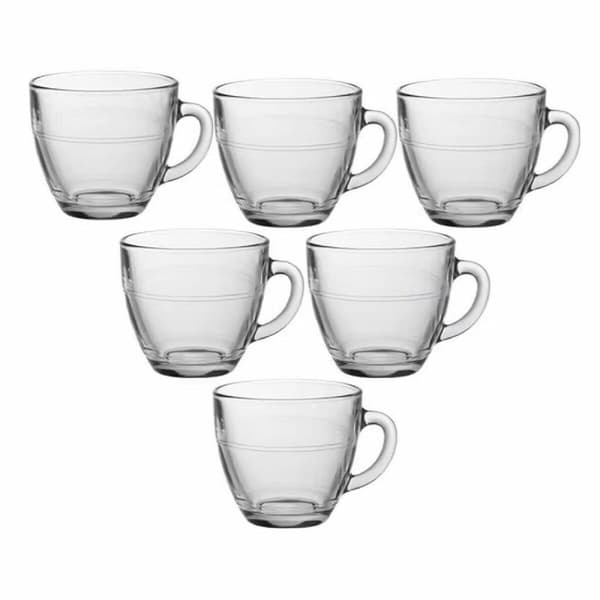 Set med kaffekoppar Duralex Gigogne 220 ml 22 cl 6 Delar (6 antal)