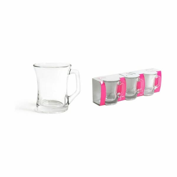 Set med kaffekoppar LAV Zen+ 225 ml 3 Delar (12 antal)