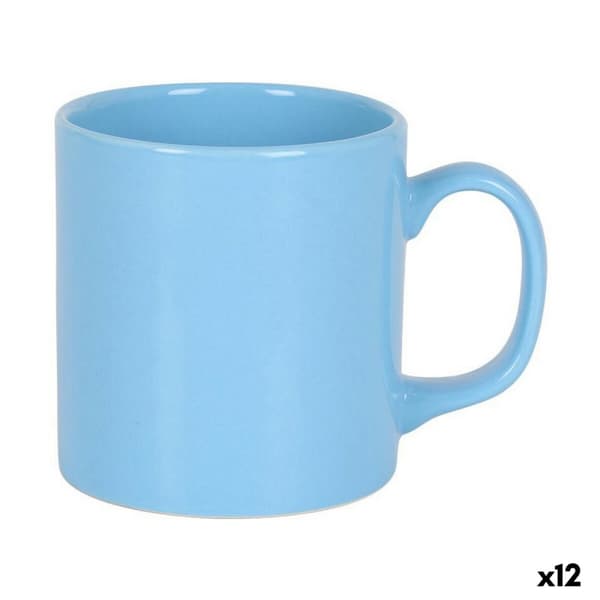 Mugg Blå 300 ml Keramik (12 antal)