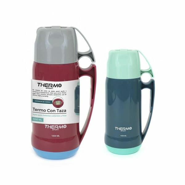 Resetermosflaska ThermoSport 1 L (12 antal)
