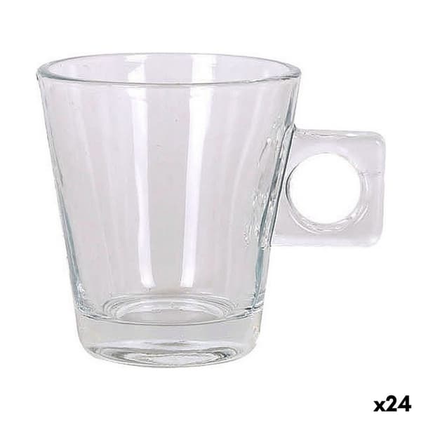 Set med kaffekoppar Inde Lima liso 3 Delar (24 antal)