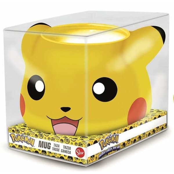 Keramikmugg Pokémon Pikachu 440 ml 3D Keramik