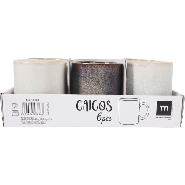 Mugg La Mediterránea Caicos Rektangulär 300 ml (24 antal)