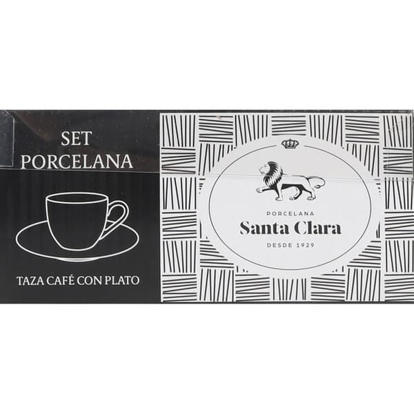 Kaffeset Santa Clara 90 ml (6 antal)