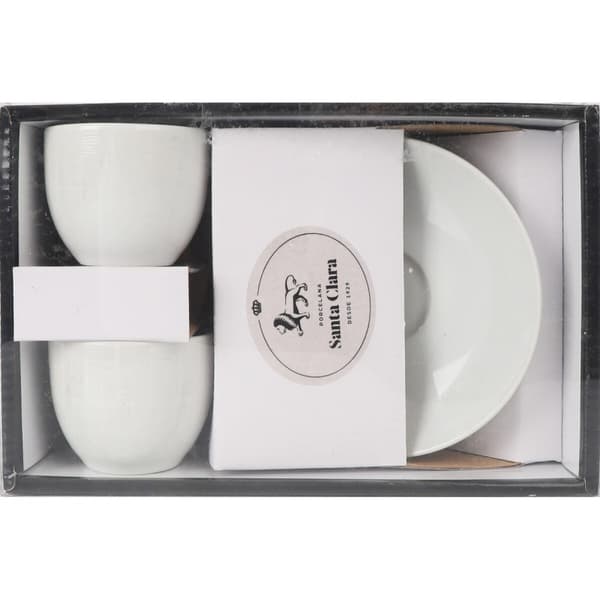 Kaffeset Santa Clara 90 ml (6 antal)