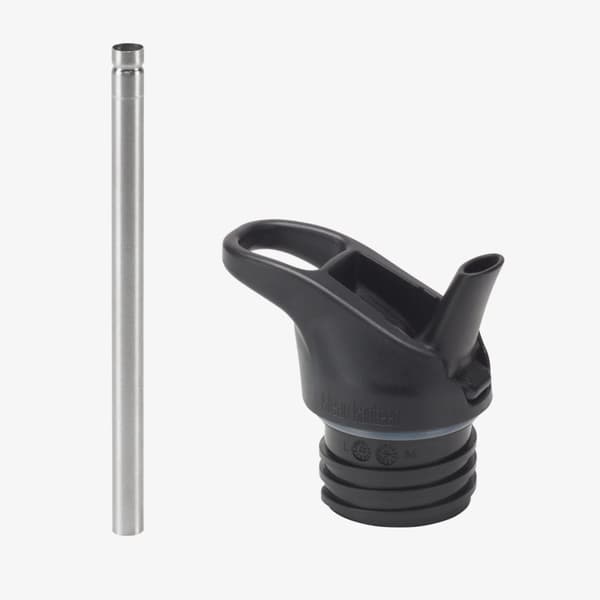 KLEAN KANTEEN FLIP SEAL SPORT CAP WITH STRAW, sportkork Klean Kanteen reservdel