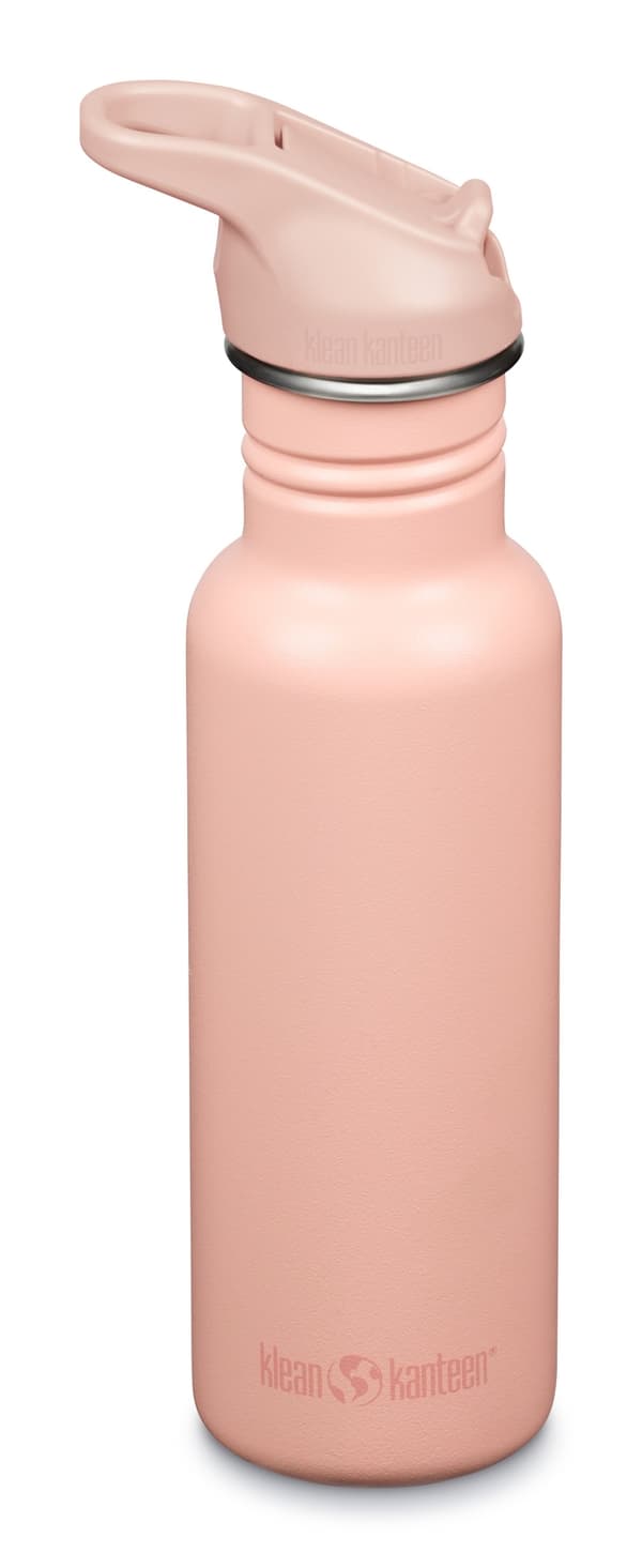 KLEAN KANTEEN CLASSIC NARROW 532 ML FLIP SEAL SPORT CAP Peach Parfait
