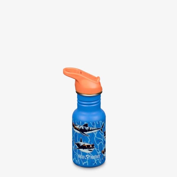 KLEAN KANTEEN CLASSIC NARROW 355 ML FLIP SEAL SPORT CAP Sharks In Shades