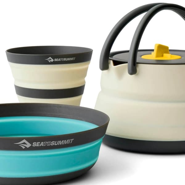 SEA TO SUMMIT Frontier UL ultrakevyt kokoontaitettava vedenkeitinsetti yhdelle hengelle/3 osaa