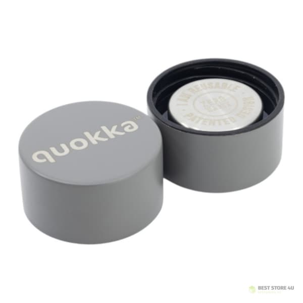Quokka Solid - Ruostumattomasta teräksestä valmistettu termospullo 510 ml (Harmaa)