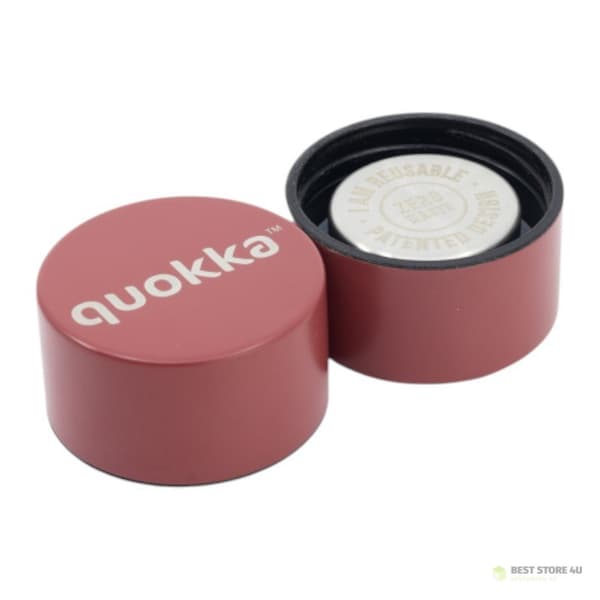 Quokka Solid - Termosflaska i rostfritt stål 510ml (eldstensröd)