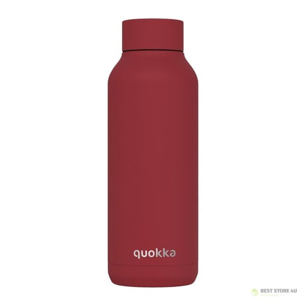 Quokka Solid - Termosflaska i rostfritt stål 510ml (eldstensröd)