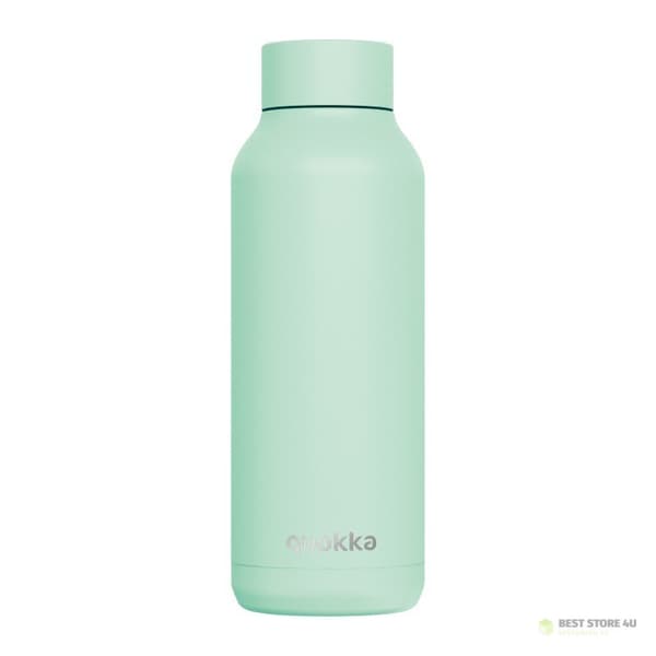 Quokka Solid - Ruostumattomasta teräksestä valmistettu termospullo 510 ml (Mintunvihreä)