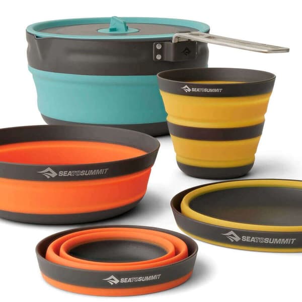 SEA TO SUMMIT Frontier UL ultrakevyt kokoontaitettava kattilasetti kahdelle hengelle/5 osaa