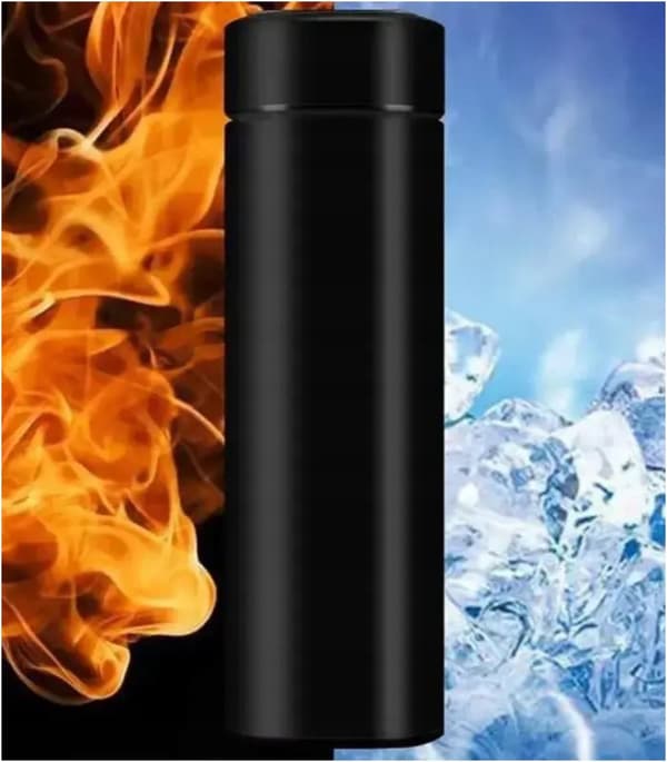 Smart termokrus med LED-display 500 ml - moderne flaske
