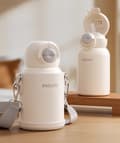 Miniatyrbillede 5 af 5: Philips termokop sugerørkrus med stor kapacitet