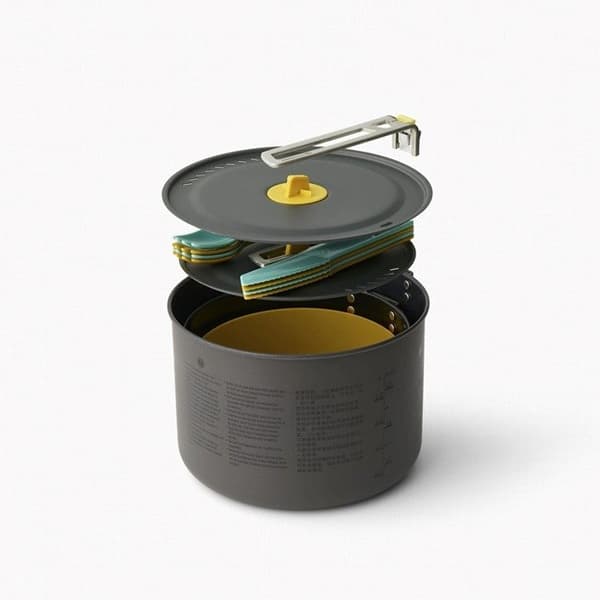 Zestaw naczyń Sea to Summit Frontier UL Two Pot Cook Set 4P 14 stk.
