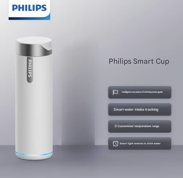 Philips isolerad mugg med smart påminnelse 316L rostfritt stål