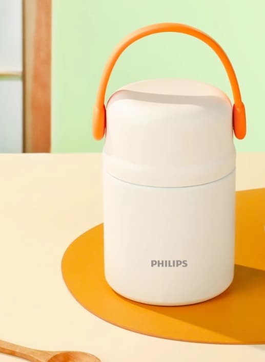 Philips termisk madkasse 316L rustfrit stål gryde kedel isoleret spand madkasse