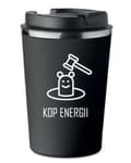 Miniatyrbillede 1 af 5: Premium termokrus med tryk ENERGY KOP til kaffe 350ml 0,35l KT_001