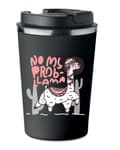 Pikkukuva 1 / 5: Termosmuki premium-tyyliin painatuksella NO MY PROBLEM LAMA 350ml 0.35l KT_009