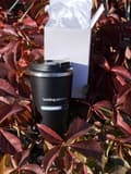 Miniatyrbild 6 av 6: Premium termosmugg med tryck LOADING POWER kaffe 350ml 0,35l KT_011