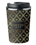 Miniatyrbild 1 av 5: Premium termosmugg med tryck DIAMOND BITCH för kaffe 350ml KT_043