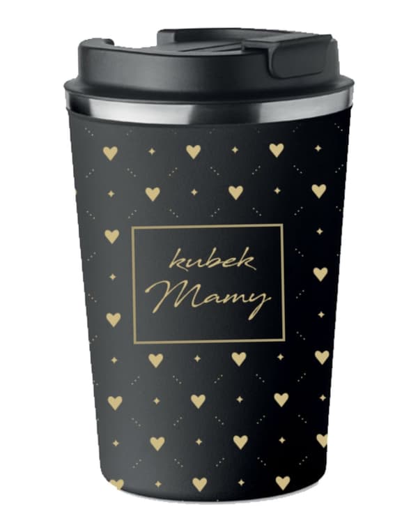 Premium termosmugg med tryck MAMMA-MUGG present för 350 ml KT_045