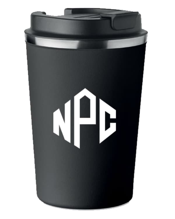 Premium termosmugg med tryck av icke-spelare NPC-karaktär 350 ml KT_050