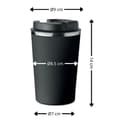 Miniatyrbild 2 av 5: Premium termosmugg med CHILL ZONE SKELETON-tryck 350 ml KT_054