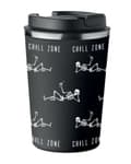 Miniatyrbild 1 av 5: Premium termosmugg med CHILL ZONE SKELETON-tryck 350 ml KT_054