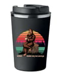Miniatyrbild 1 av 5: Premium termosmugg med tryck KAFFE DRICKER INTE SJÄLVT 350 ml KT_061