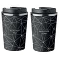 Miniatyrbillede 1 af 5: Sæt med 2 termokrus Premium mand/kone bryllupsgave 350ml KT_067