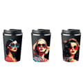 Miniatyrbillede 1 af 5: Sæt med 3 termokrus Premium stærk sød varm kaffe 350ml KT_072