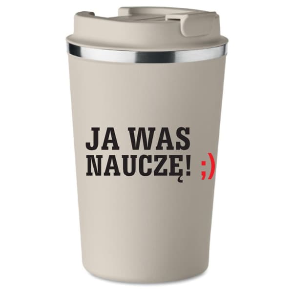 Premium termosmugg till LÄRARENS DAG-present JAG SKA LÄRA DIG KT_119