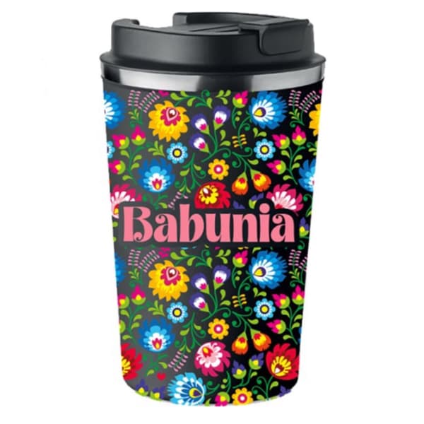 Premium termokrus BABUNIA Gave til bedstemor til bedstemors dag 350ml KT_219_cz