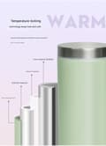Miniatyrbild 3 av 5: Philips Mini Termosmugg: En prisvärd fickmugg i rostfritt stål 316, ett måste för tjejer när de reser