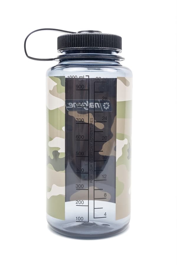 NALGENE WIDE MOUTH SUSTAIN 1L Gray with Black Camo (limited edition)