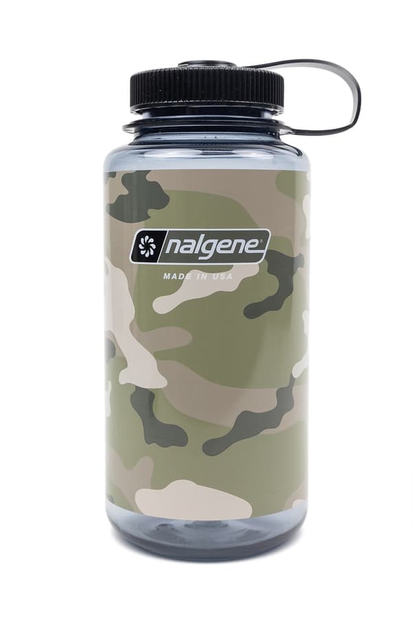 NALGENE WIDE MOUTH SUSTAIN 1L Gray with Black Camo (limited edition)