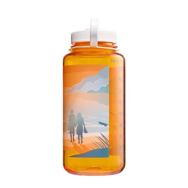 NALGENE WIDE MOUTH SUSTAIN 1L Clementine Landscape Sunset (limited edition)