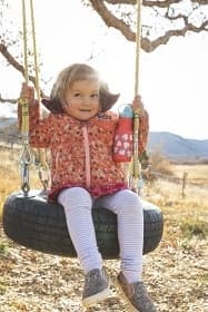 KLEAN KANTEEN KID CLASSIC NARROW 355ML SIPPY KORK Coral Strawberries