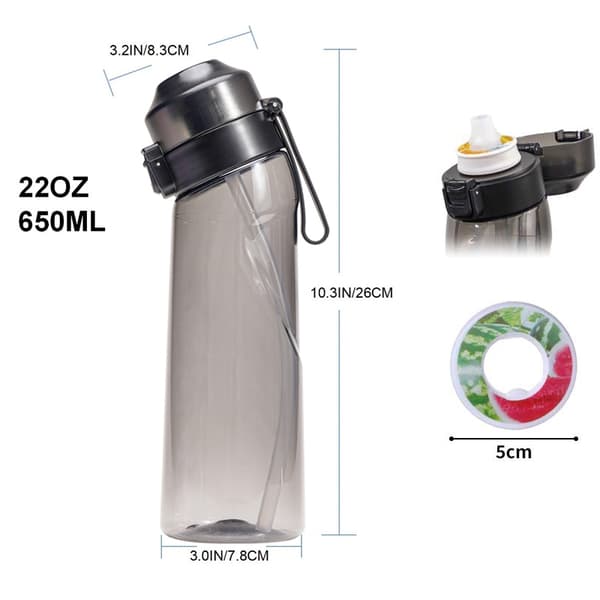Vannflaske med Duftsmak - Innovativ Hydrering (650 ml)