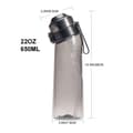 Miniatyrbilde 9 av 9: Vannflaske med Duftsmak - Innovativ Hydrering (650 ml)