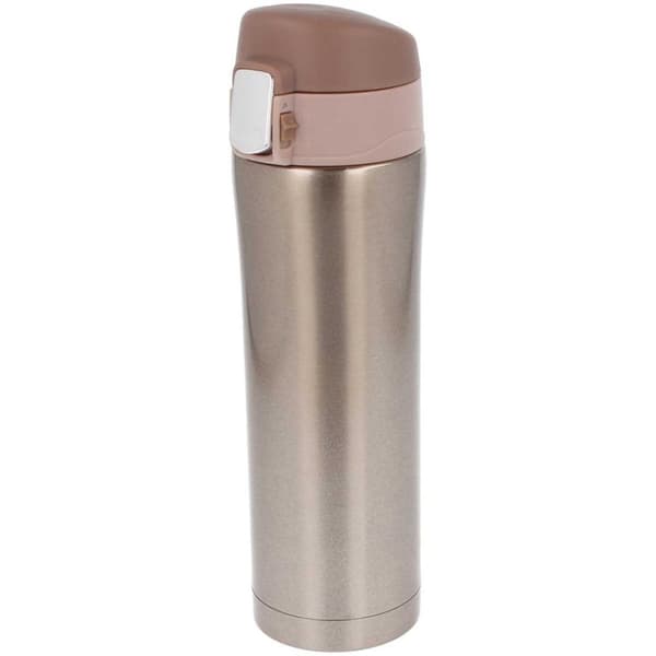 Termosmugg i stål, termos 450ml, 1056, gyllene Lumarko!