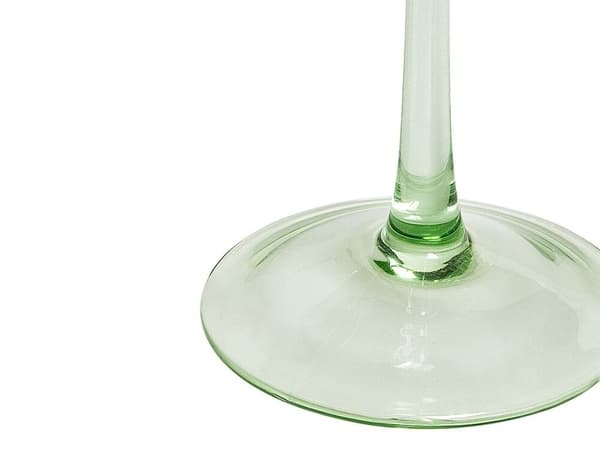 Sæt med 4 rødvinsglas 360 ml pink-grønne DIOPSIDE Lumarko!
