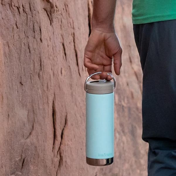 KLEAN KANTEEN TKWide 473 ml Twist Cap , termosmugg med sugrör