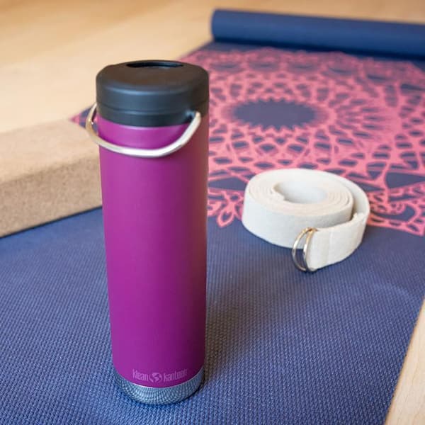 KLEAN KANTEEN TKWide 473 ml Twist Cap , termosmugg med sugrör