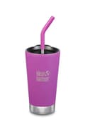 Miniatyrbild 1 av 6: KLEAN KANTEEN INSULATED TUMBLER 473 ML, termosmugg med lock och sugrör
